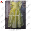 JannyBB new design yellow princess girls dress